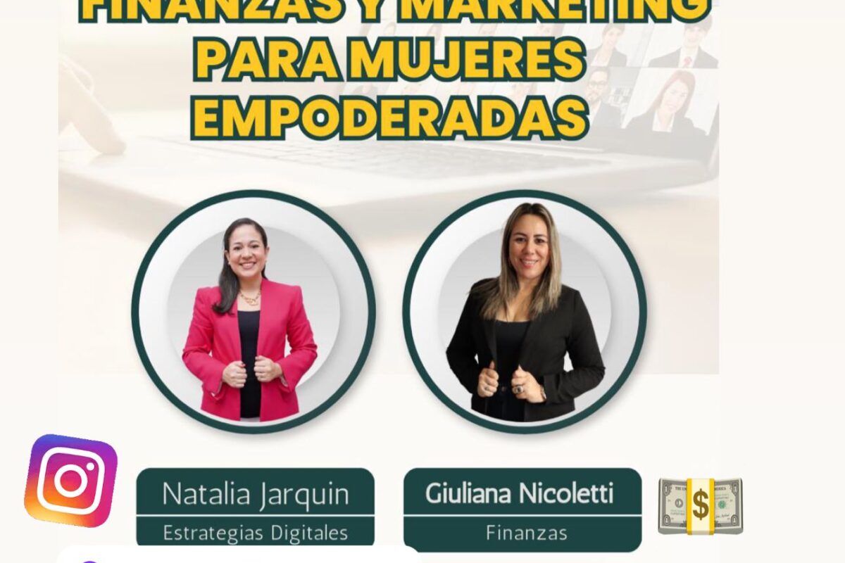 FINANZAS Y MARKETING PARA MUJERES EMPODERADAS