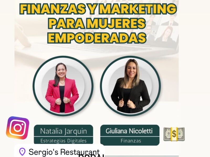 FINANZAS Y MARKETING PARA MUJERES EMPODERADAS